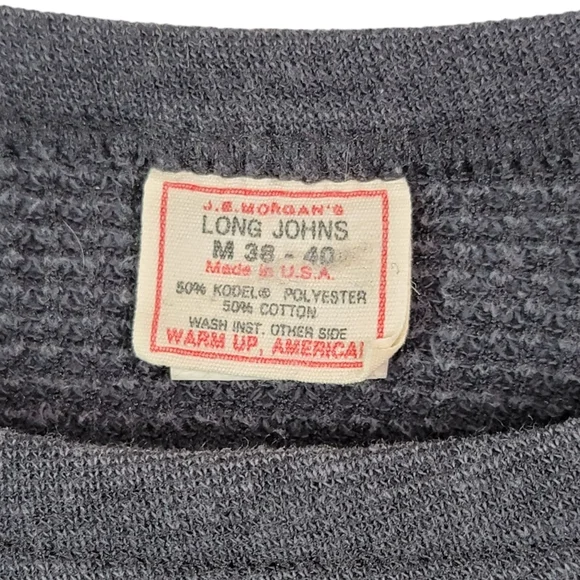 Harley-Davidson Vintage 80's American Eagle Graphic Long Johns Size M RARE - Picture 6 of 9